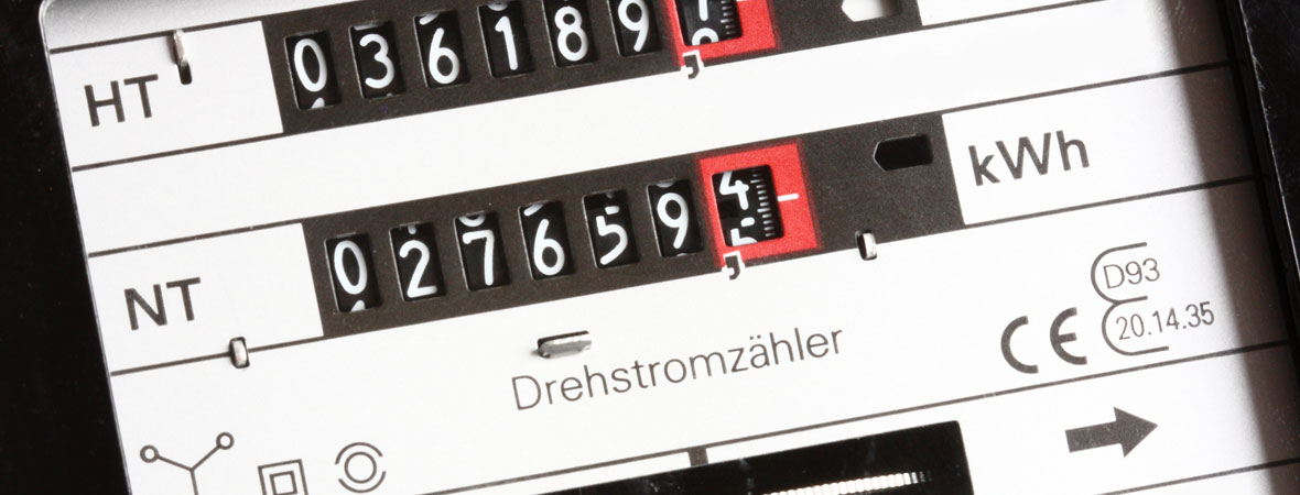 Strom sparen optimieren Stromzähler
