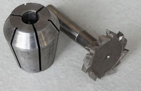 Werkzeugklemmung Spannzange Scheibenfräser