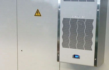 Klimagerät in Schaltschrank