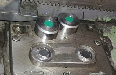 Positionsschalter induktiv nach Umbau