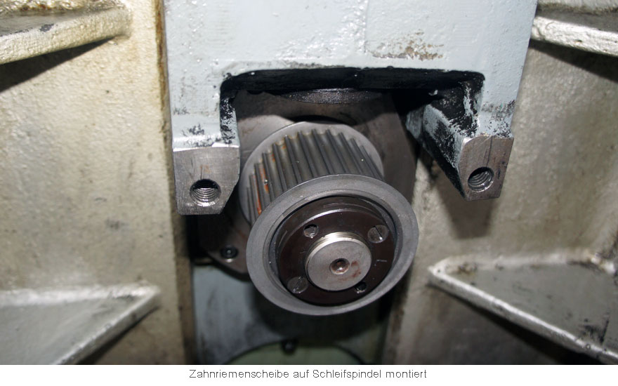 Zahnriemenscheibe Schleifspindel Hauptspindelantrieb